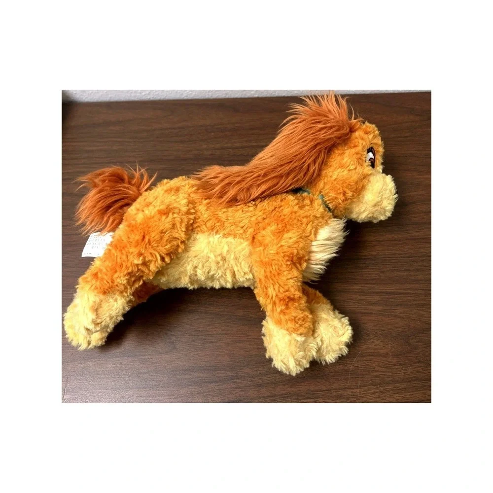 Lady and the Tramp 13' Inch Plush Dog Disneyland Walt Disney World‎ EUC Vintage